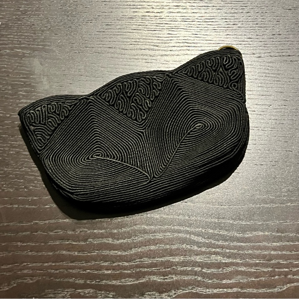 Vintage Black Clutch